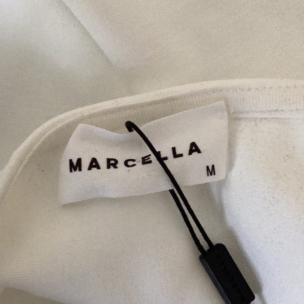 Marcella Manhattan One Shoulder Top Medium NWT - Picture 9 of 9